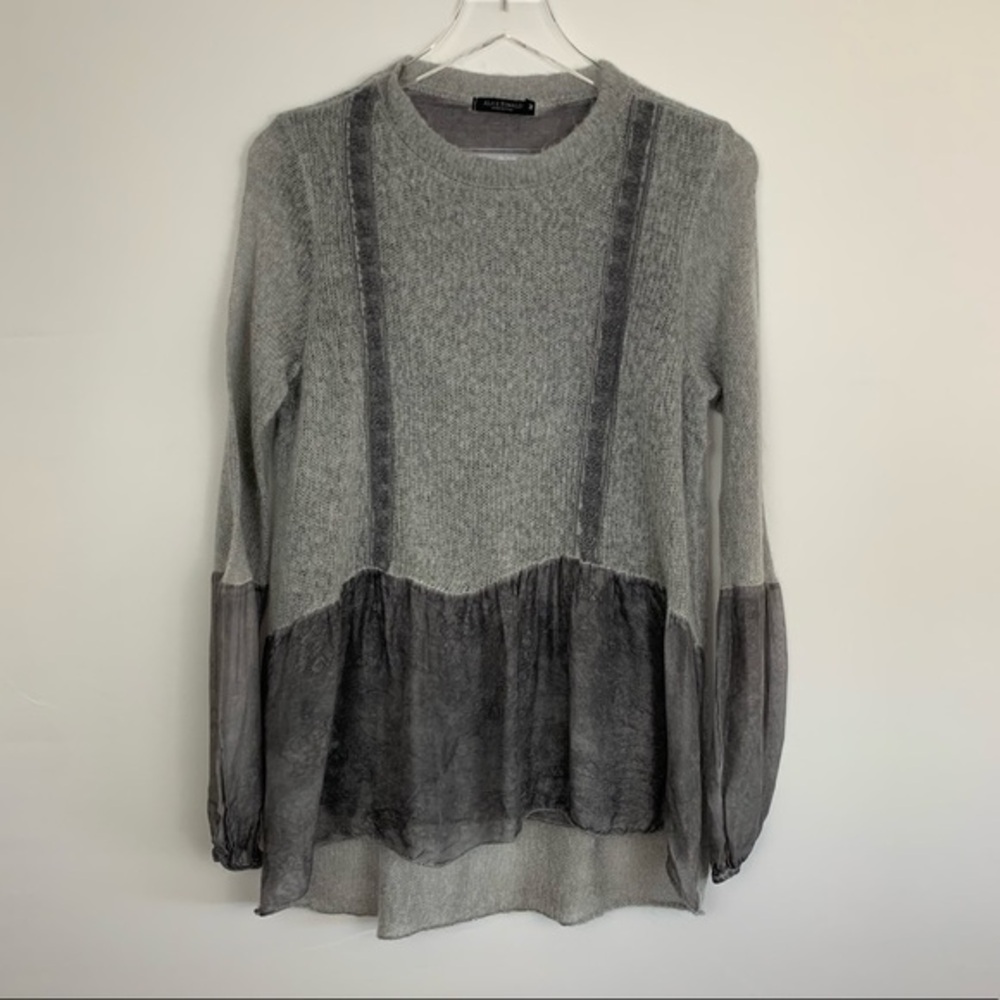 Alice Rinaldi Gray Knit Sweater E58